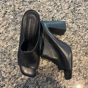 Christian Di Riccio black Mules